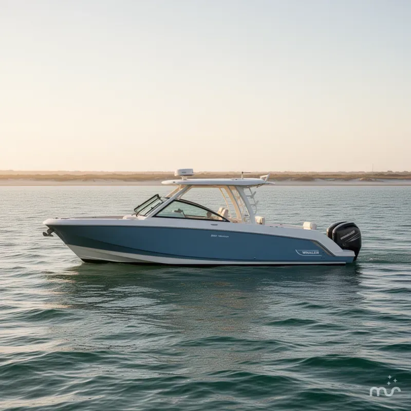 Slide: The Image of Boston Whaler 320 Vantage 2018 - 2