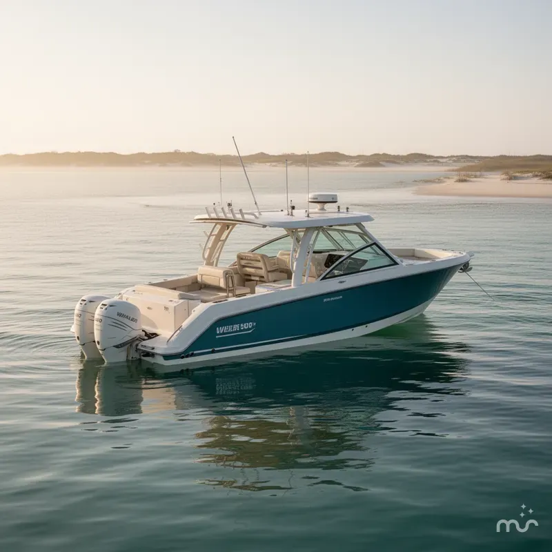 Slide: The Image of Boston Whaler 320 Vantage 2018 - 4
