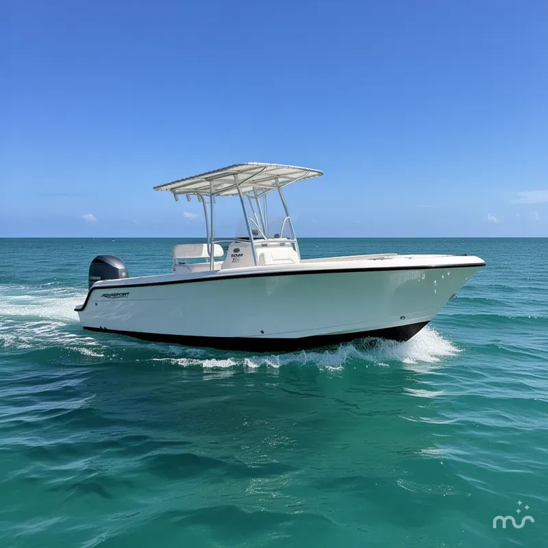 Slide: The Image of Aquasport 2200 Center Console 2023 - 0