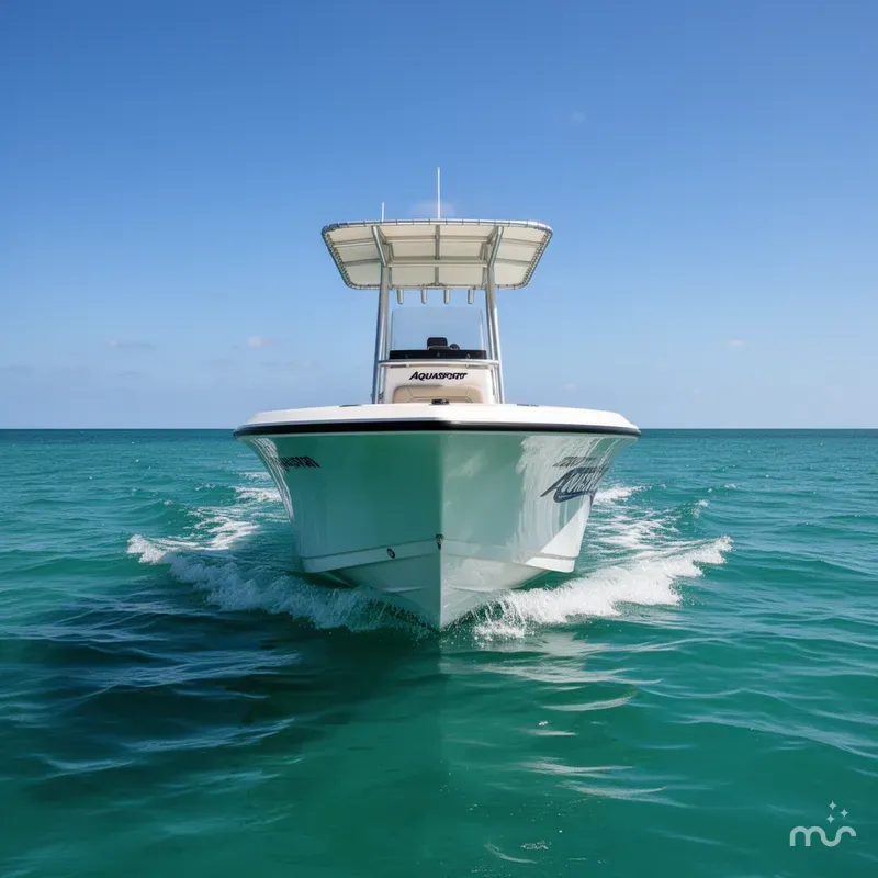 Slide: The Image of Aquasport 2200 Center Console 2023 - 1