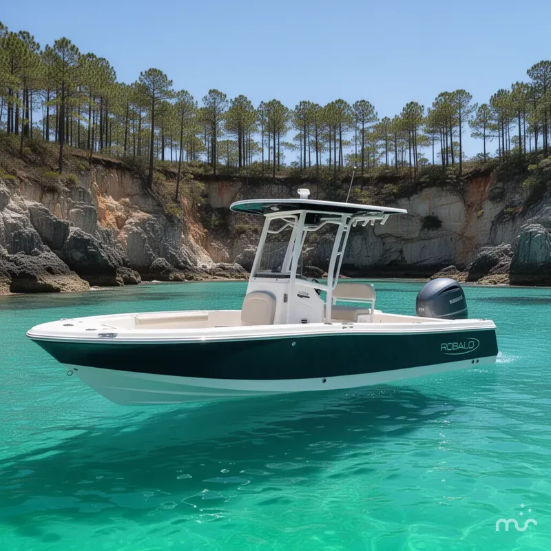 Slide: The Image of Robalo 226 Cayman 2026 - 2