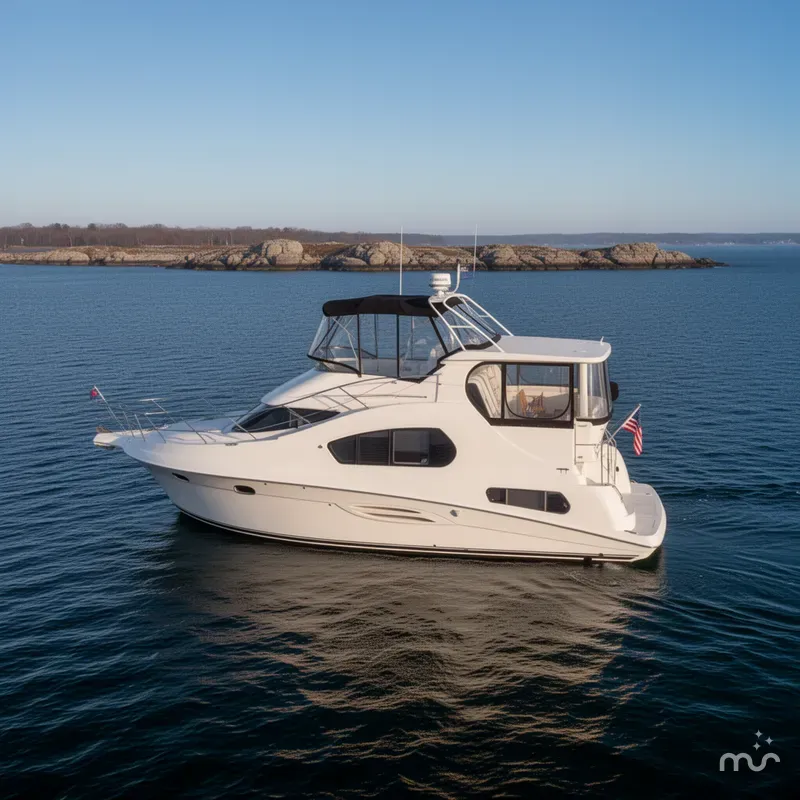 Slide: The Image of Silverton 39 Motor Yacht 2004 - 4