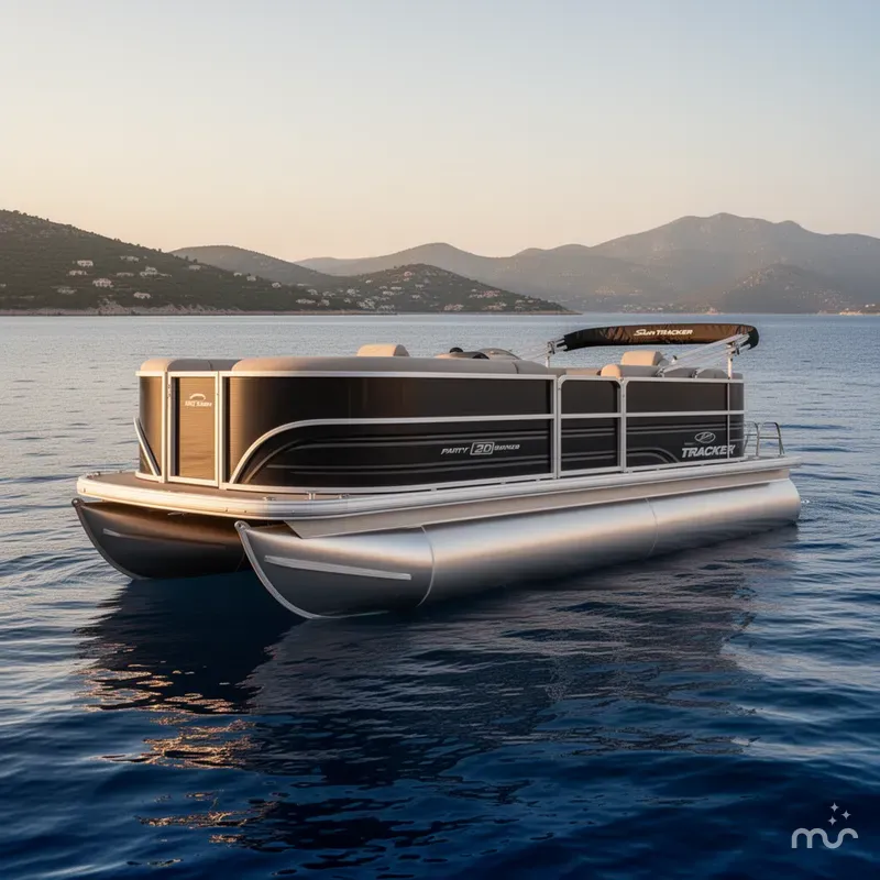The Image of Sun Tracker Party Barge 20 DLX 2026 - 0
