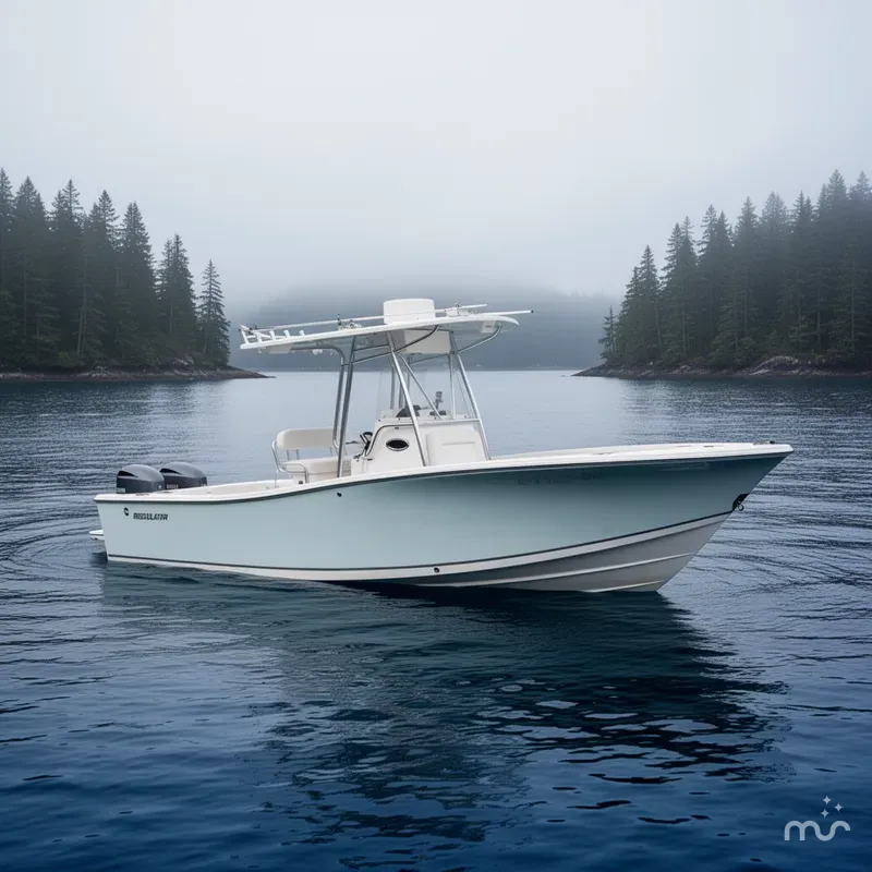 Slide: The Image of Regulator Marine 23 Center Console 2000 - 2