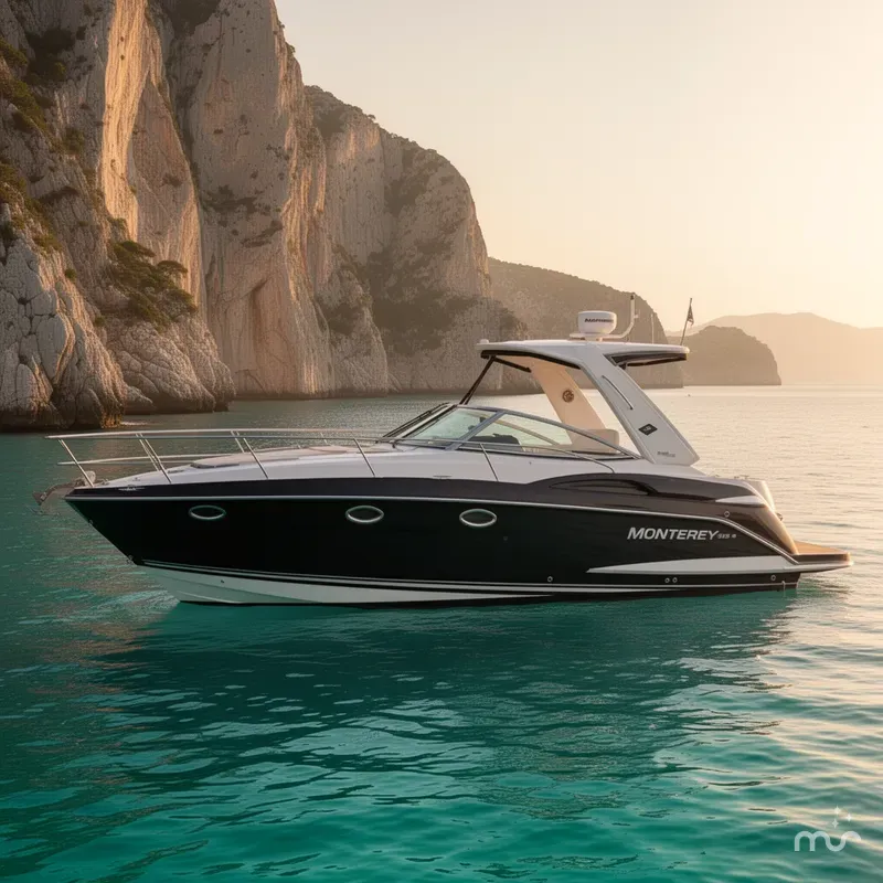 Slide: The Image of Monterey 335 Sport Yacht 2016 - 2
