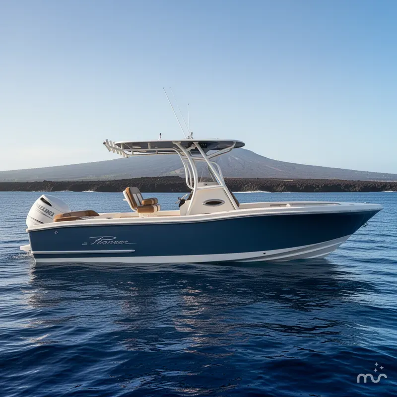 Slide: The Image of Pioneer 222 Islander 2026 - 2