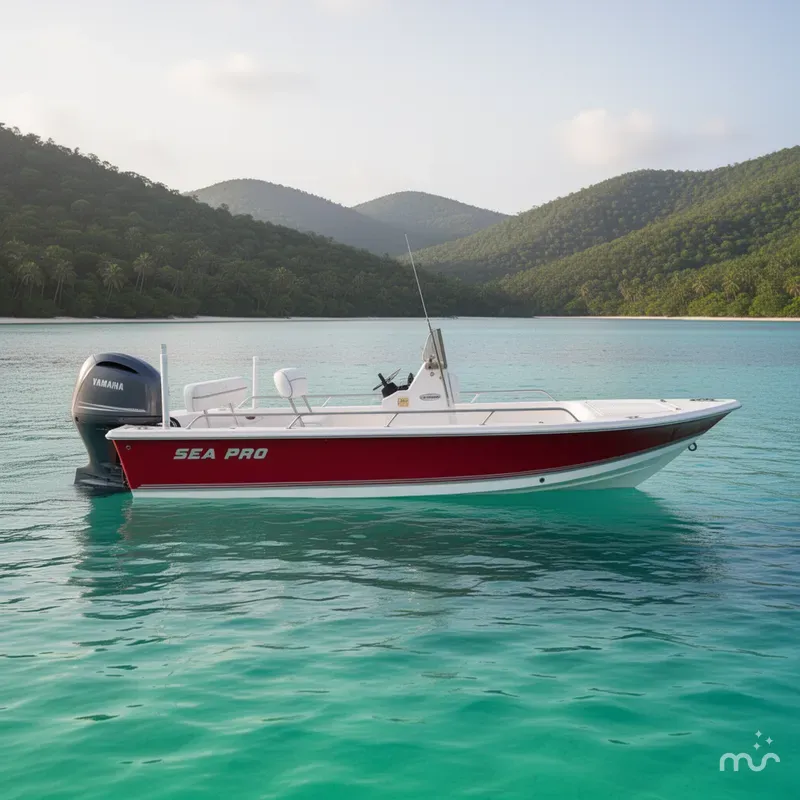 Slide: The Image of Sea Pro SV1900CC Bay Boat 2007 - 2