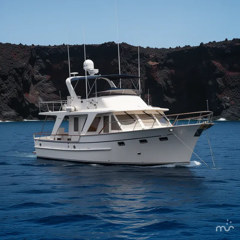 The Image of DeFever 48 Tri Cabin 1987 - 0