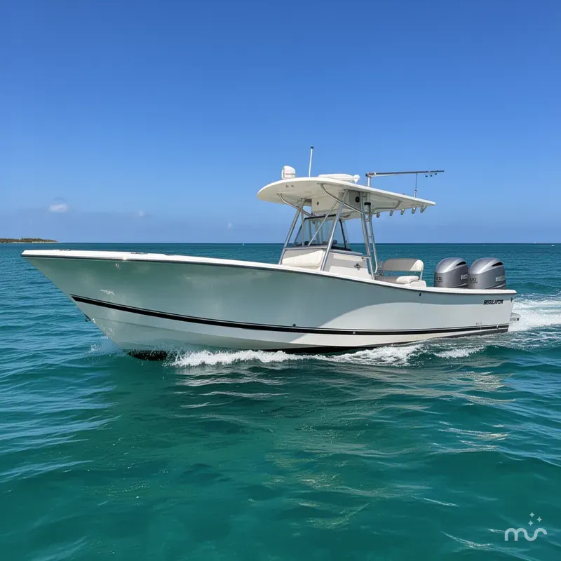 Slide: The Image of Regulator Marine 26 Forward Seating 2002 - 1