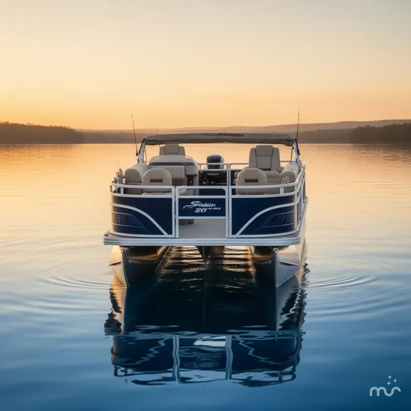 Slide: The Image of Fishin Barge 20 DLX 2026 - 1