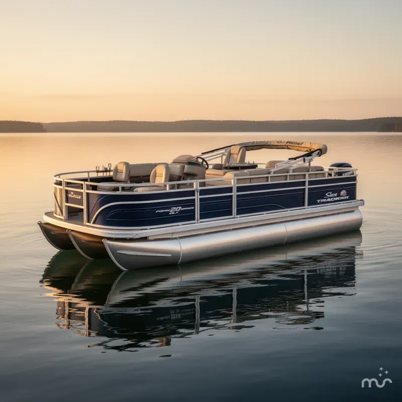 Slide: The Image of Fishin Barge 20 DLX 2026 - 2