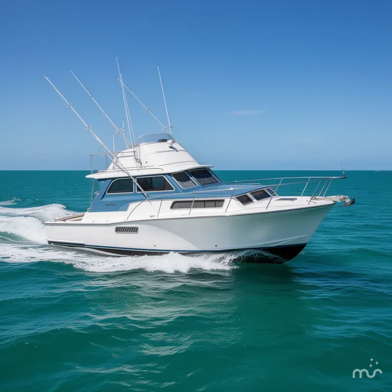 Slide: The Image of Bertram 38 Sport Fisherman 1965 - 0