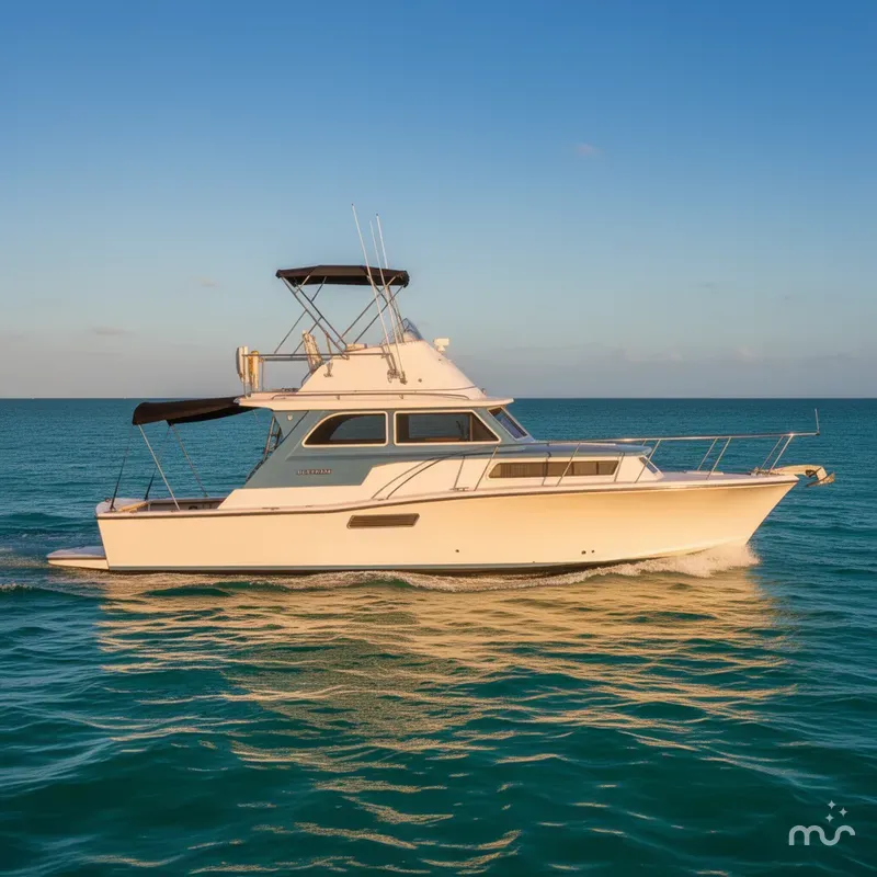 Slide: The Image of Bertram 38 Sport Fisherman 1965 - 3