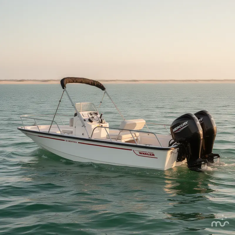 Slide: The Image of Boston Whaler 150 Montauk 2026 - 1
