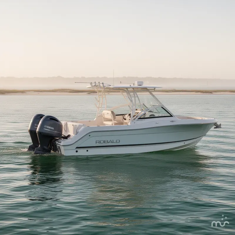 Slide: The Image of Robalo R247 Dual Console 2018 - 0