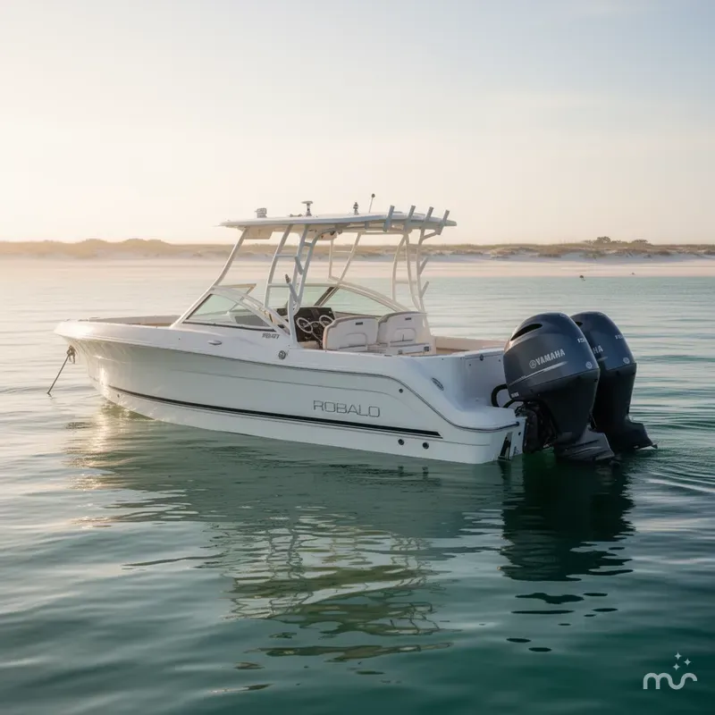 Slide: The Image of Robalo R247 Dual Console 2018 - 3