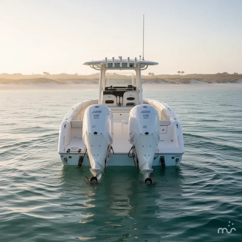 Slide: The Image of Cobia 320 Center Console 2022 - 2