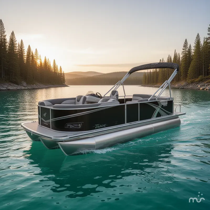 The Image of Tahoe LTZ 1985 Cruise Pontoon & Honda 4-Stroke EFI 2026 - 0