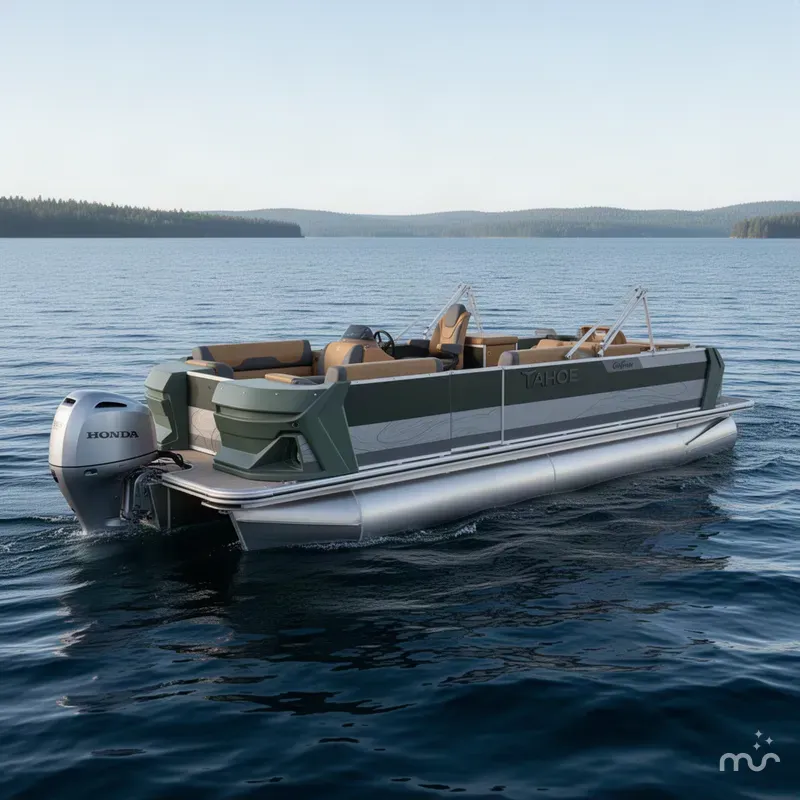 The Image of Tahoe Geofish 2385 Rear Fish & Honda 4-Stroke EFI 2026 - 0