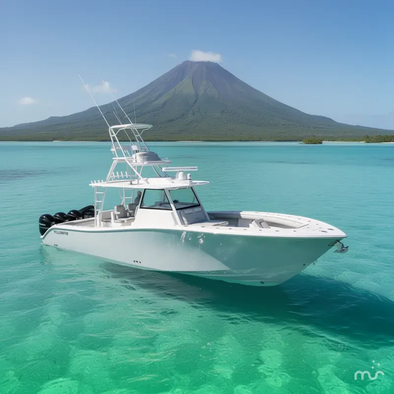 Slide: The Image of Yellowfin 42 Offshore 2023 - 2