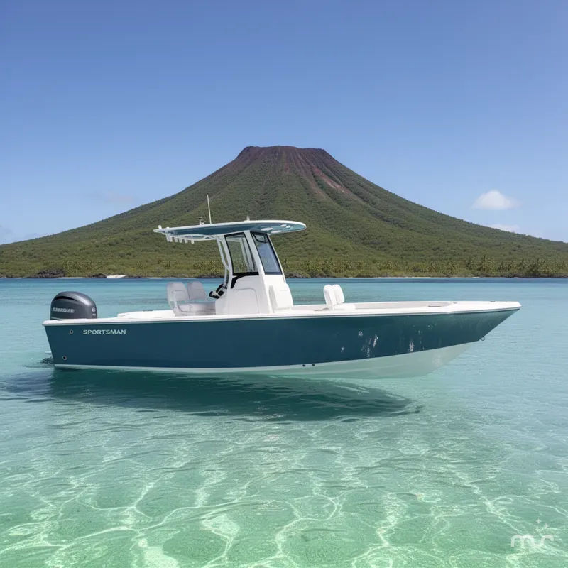 Slide: The Image of Sportsman Masters 247 Bay Boat 2026 - 2