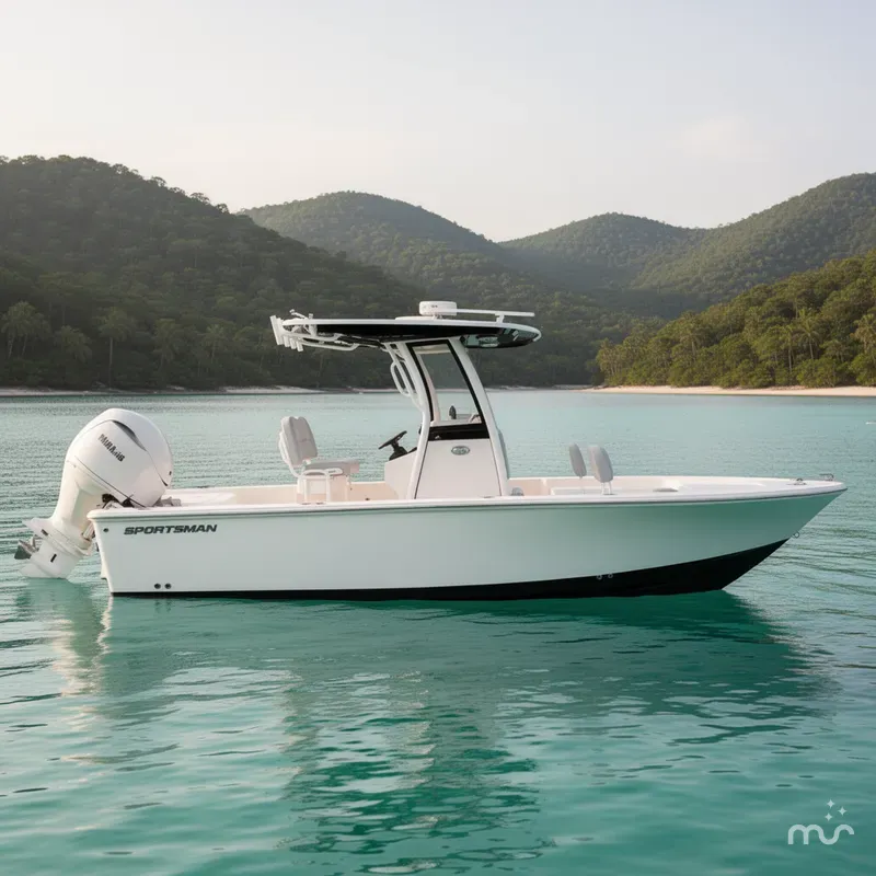 Slide: The Image of Sportsman Masters 247 Bay Boat 2026 - 2