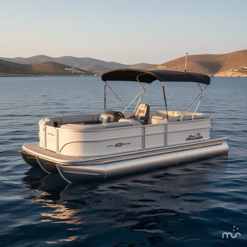 The Image of Sun Tracker Party Barge 20 DLX 2026 - 0