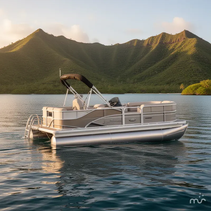 The Image of Sun Tracker Party Barge 16 DLX 2026 - 0
