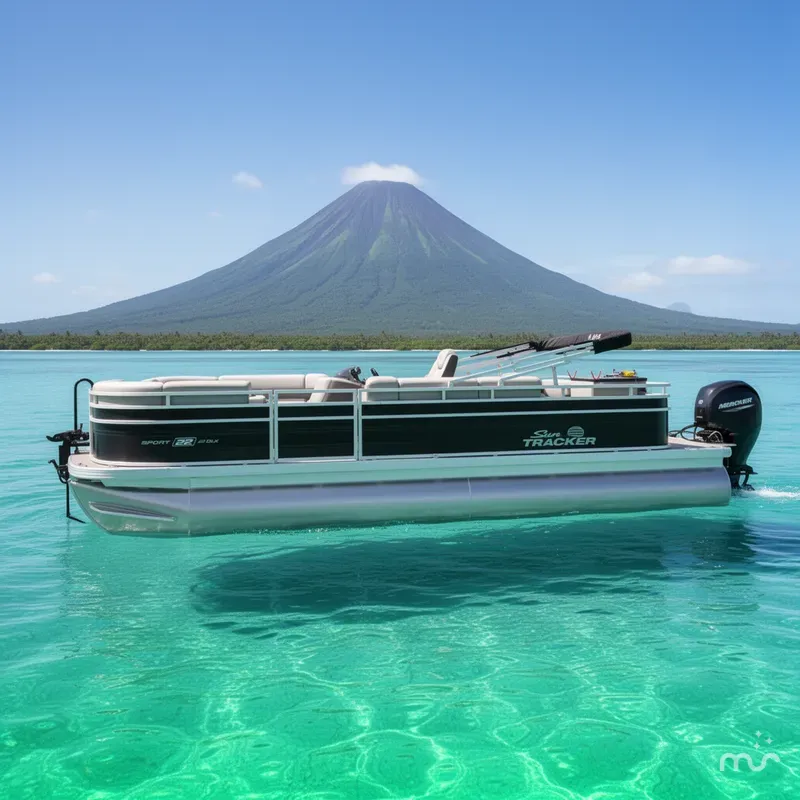 Slide: The Image of Sun Tracker SportFish 22 DLX 2026 - 2