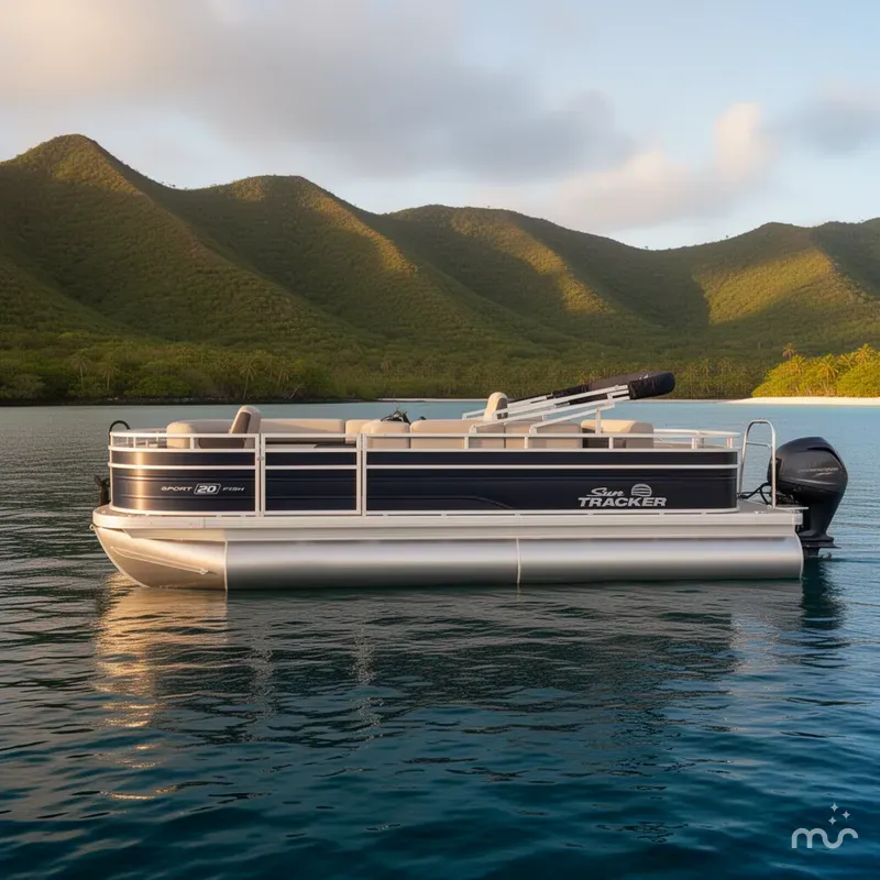 Slide: The Image of Sun Tracker SportFish 20 DLX 2026 - 2