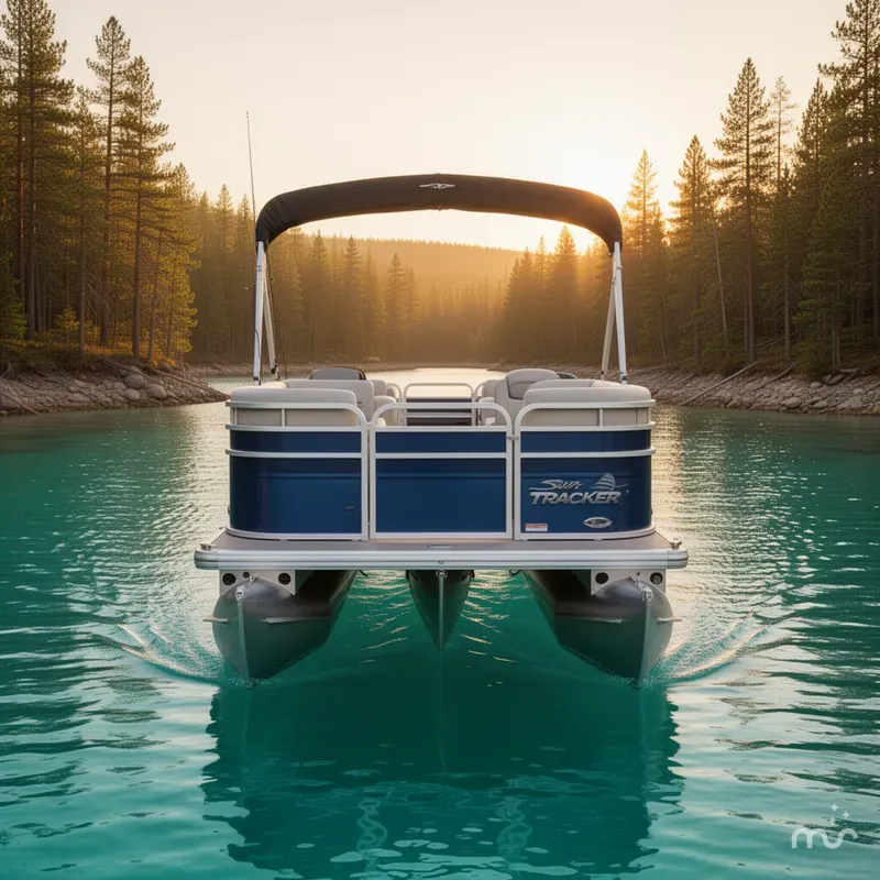Slide: The Image of Sun Tracker Fishin' Barge 20 DLX 2026 - 1