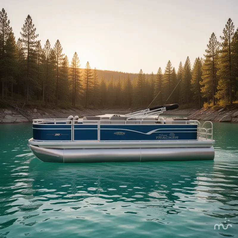 Slide: The Image of Sun Tracker Fishin' Barge 20 DLX 2026 - 2