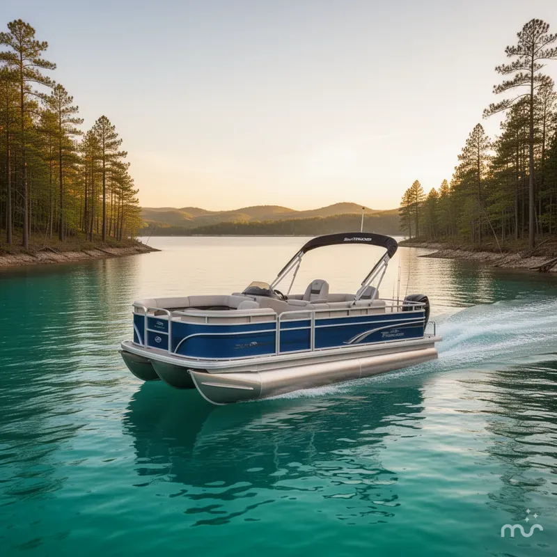 Slide: The Image of Sun Tracker Fishin' Barge 20 DLX 2026 - 4
