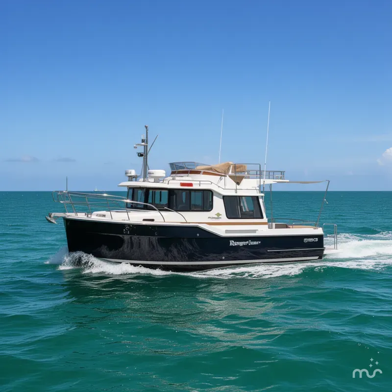 Slide: The Image of Ranger Tug R-29 CB 2025 - 1