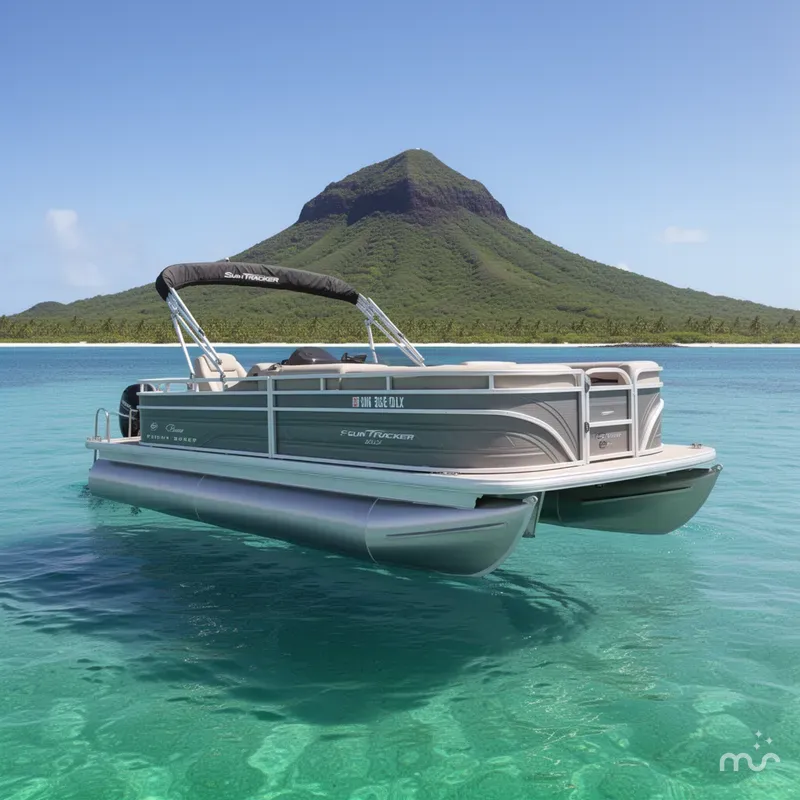 Slide: The Image of Sun Tracker Fishin' Barge 20 DLX 2024 - 2
