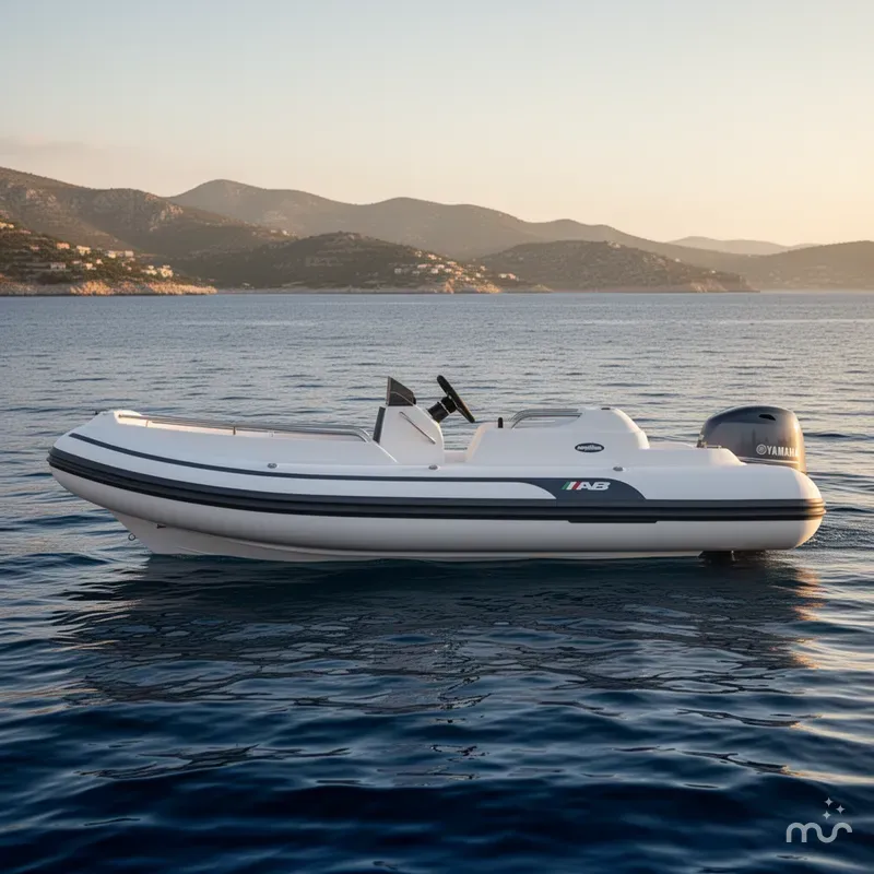 Slide: The Image of AB Nautilus 15 DLX with Yamaha 70HP 2026 - 2