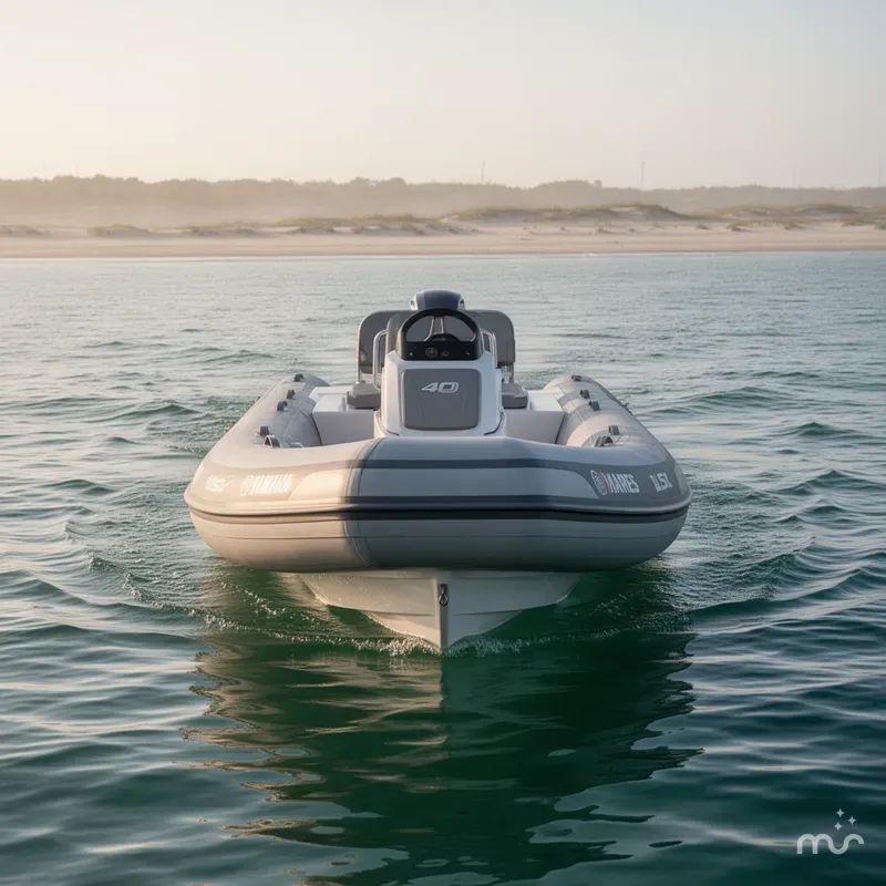 Slide: The Image of AB Mares 12 VSX with Yamaha 40HP 2023 - 1