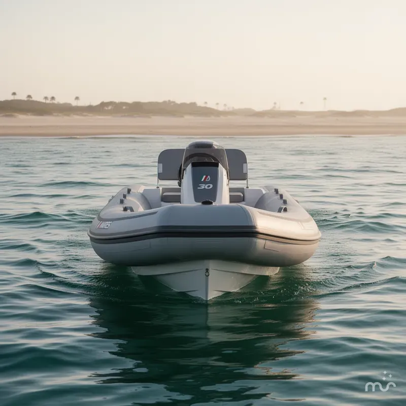 Slide: The Image of AB Mares 12 VSX with Tohatsu 30HP 2023 - 2