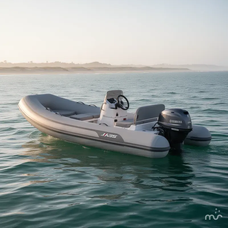 Slide: The Image of AB Mares 12 VSX with Yamaha 25HP 2023 - 0