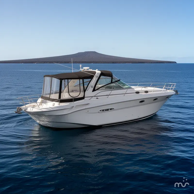 Slide: The Image of Sea Ray 380 Sundancer 1999 - 2
