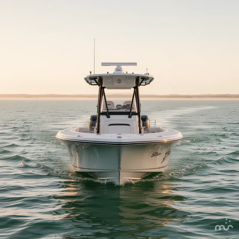 Slide: The Image of Sea Born LX24 Center Console 2022 - 1
