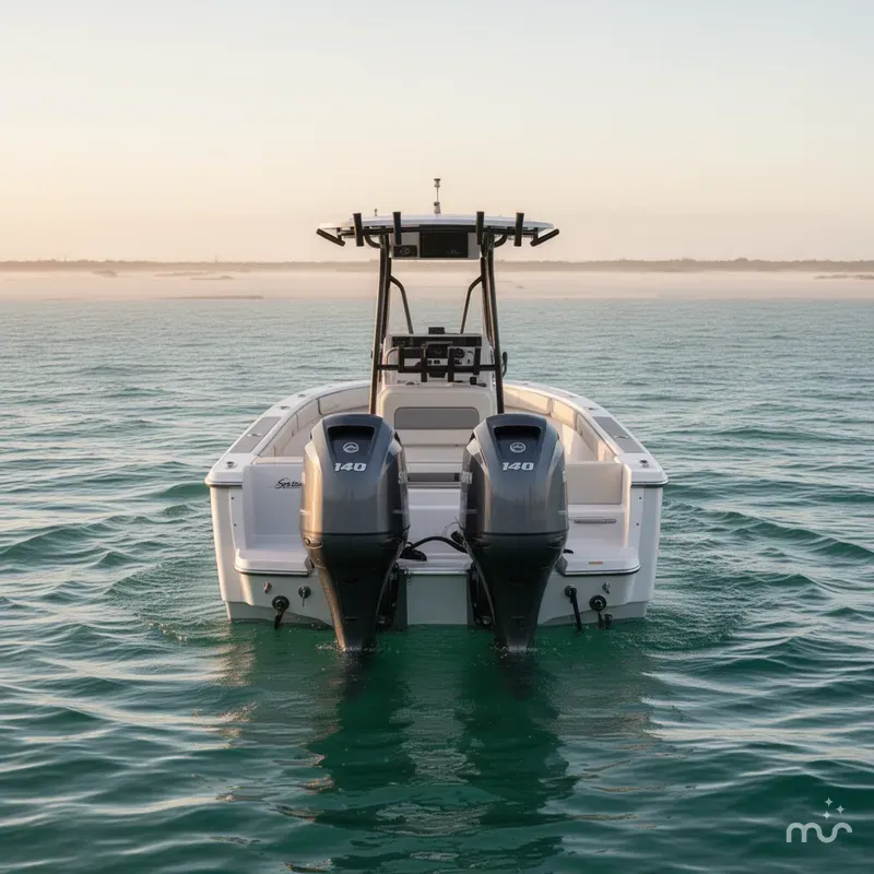 Slide: The Image of Sea Born LX24 Center Console 2022 - 3