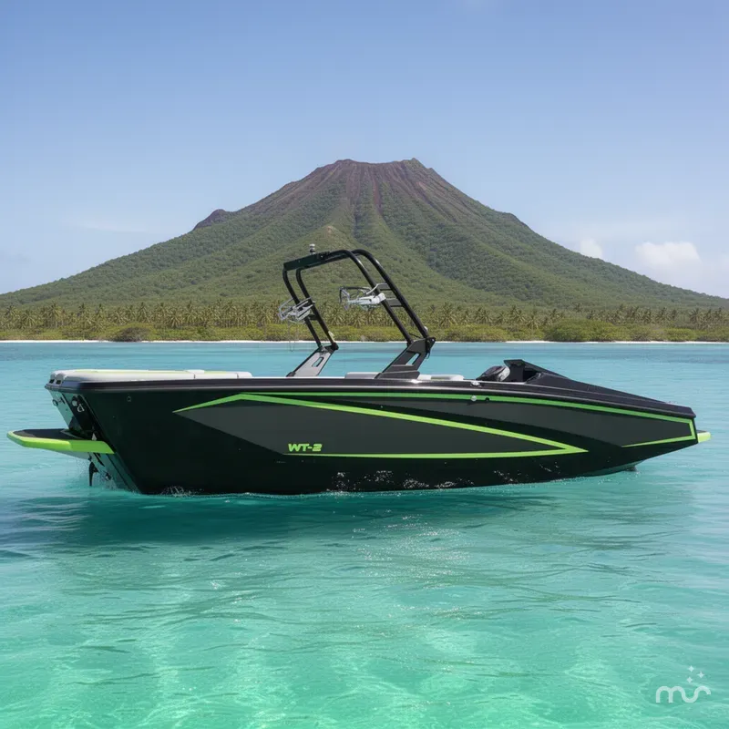 Slide: The Image of Heyday Wake Boats WT-2 2017 - 2