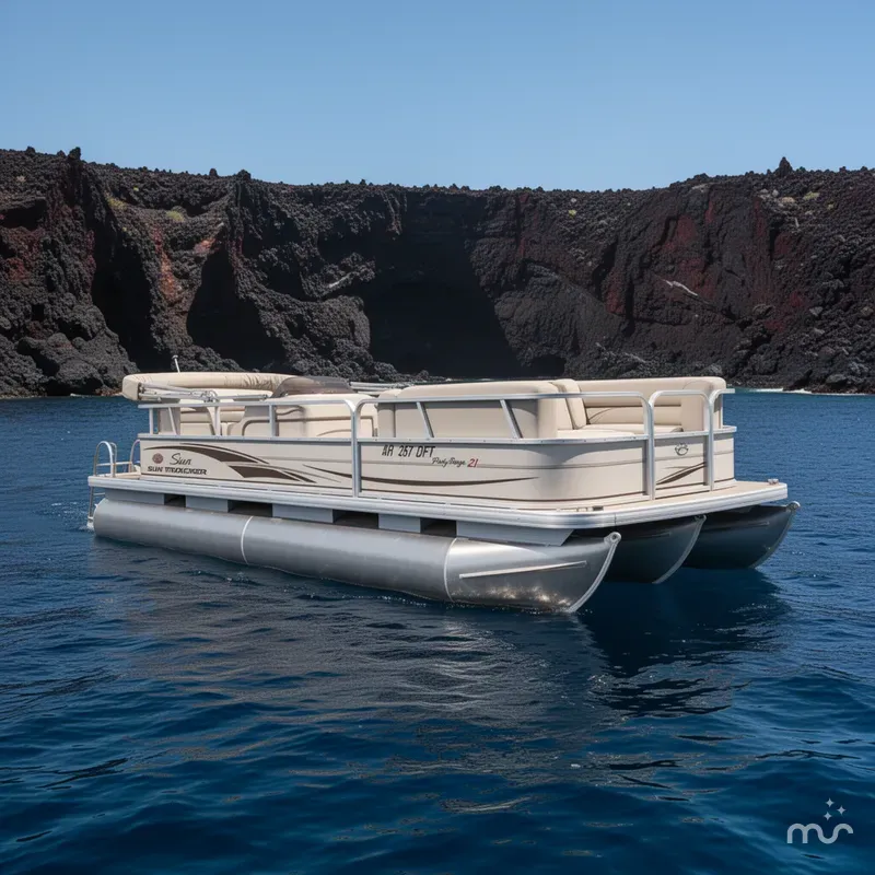 Slide: The Image of Sun Tracker Party Barge 21 Signature Series 2006 - 2
