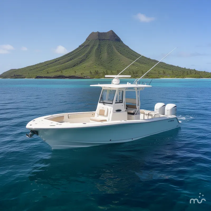 Slide: The Image of Cobia 285 Center Console 2026 - 2