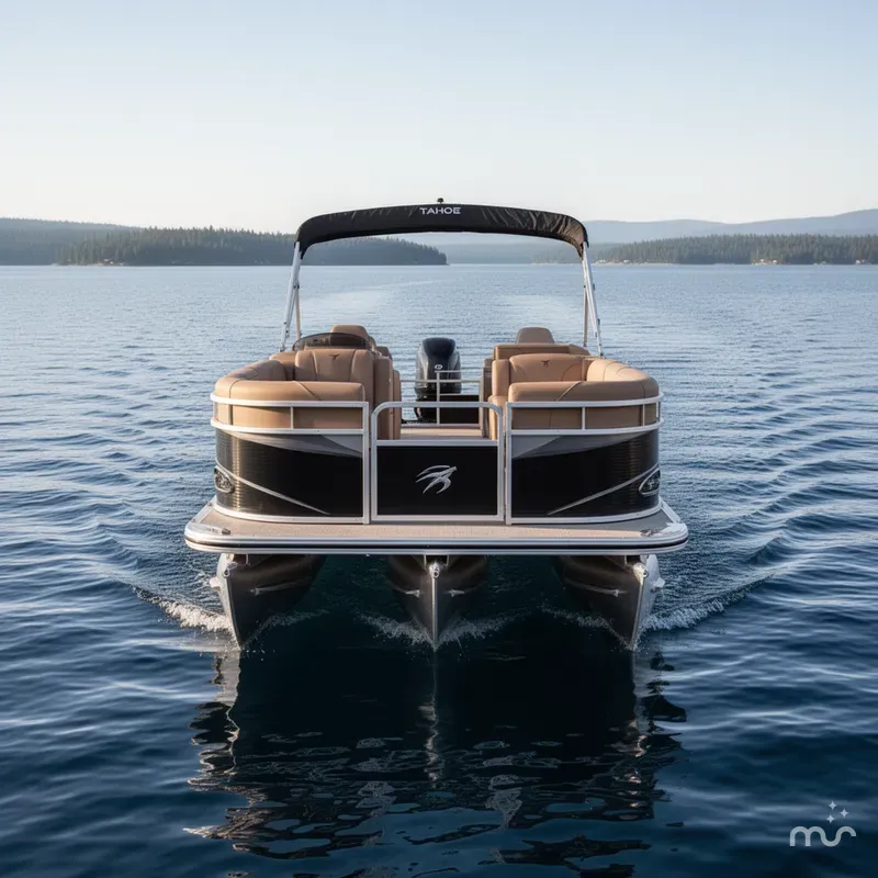 Slide: The Image of Tahoe Sport Fish & Cruise 23E80 Pontoon $33995 2026 - 1
