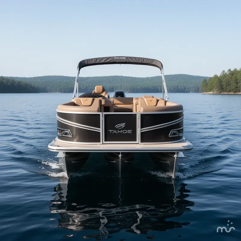 Slide: The Image of Tahoe LTZ 2385 Elite Cruise Tritoon & Honda 4-Stroke EFI 2026 - 1