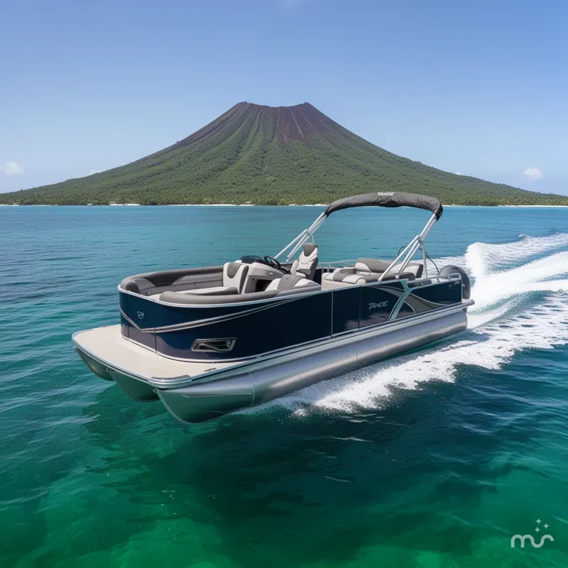The Image of Tahoe LTZ 2385 Swingback (VRB) Tritoon & Honda 4-Stroke EFI 2026 - 0
