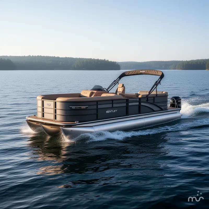 The Image of Bentley Pontoons Elite 223 Swingback Tritoon 2026 - 0