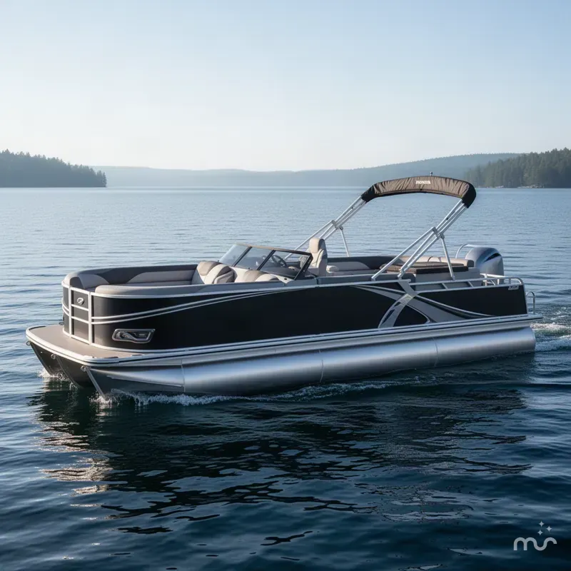 The Image of Tahoe LTZ 2385 Elite Windshield Tritoon & Honda 4-Stroke EFI 2026 - 0
